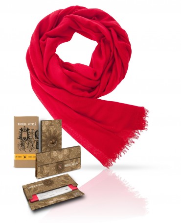 Палантин Унисекс C-CAS50_26S.1/SANGRE